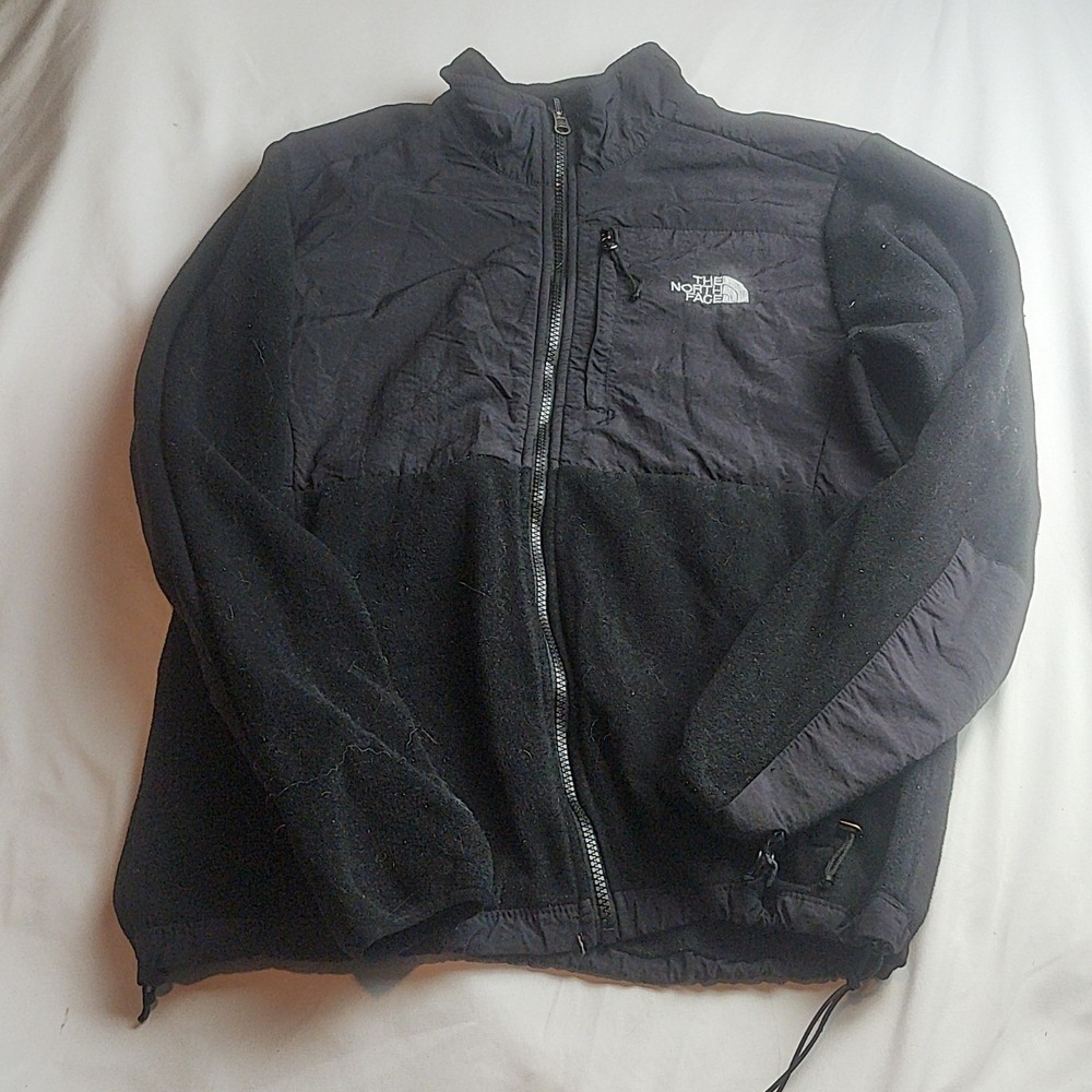 The North Face Denali Full Zip Fleece Jacket Black Women's Size Large